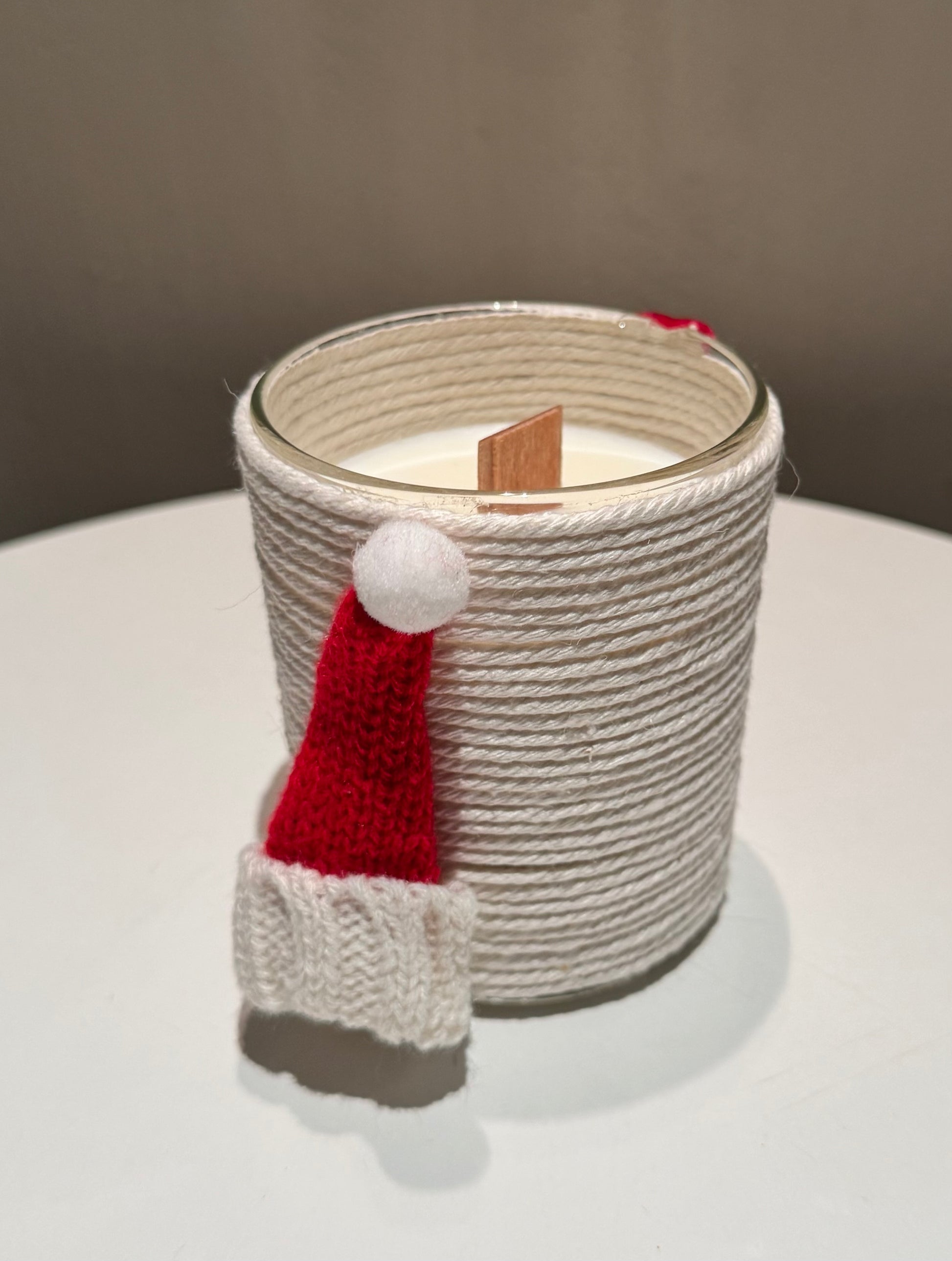 Small White Christmas Hat